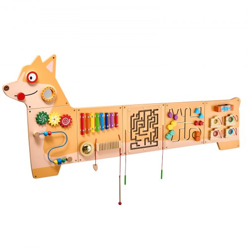 Puppy Activity Wall Busy Board Panels 12 Activities Montessori Sensory