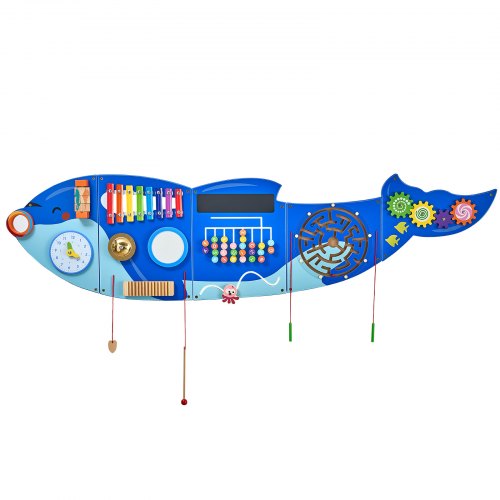 Orca Activity Wall Busy Board Panels 12 Activities Montessori Sensory Wall