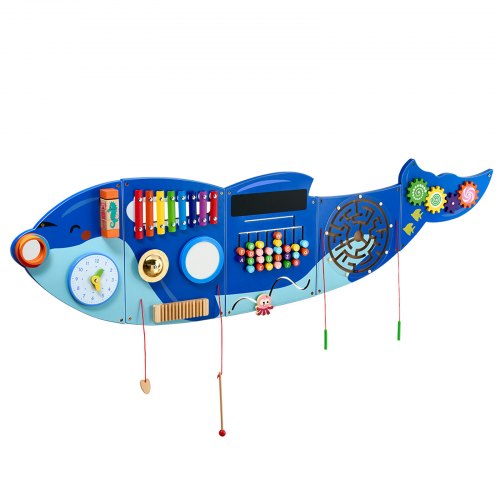 Orca Activity Wall Busy Board Panels 12 Activities Montessori Sensory Wall