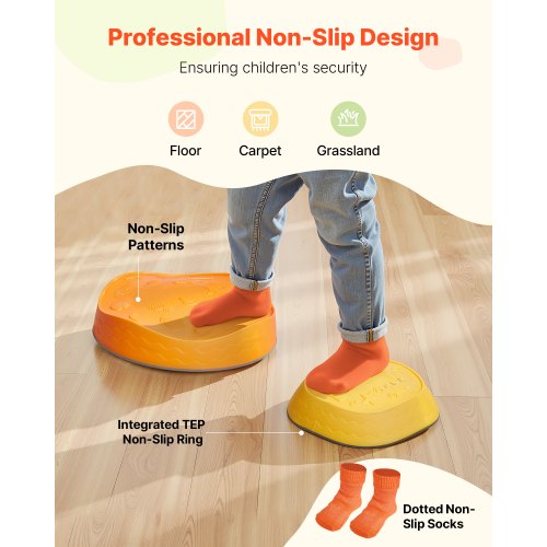 Balance Stepping Stones for Kids 5 PCS Up to 220 lbs NonSlip Toddlers