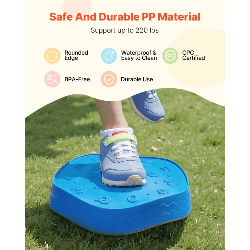 Balance Stepping Stones for Kids 5 PCS Up to 220 lbs NonSlip Toddlers