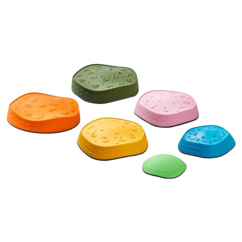 Balance Stepping Stones for Kids 6 PCS Up to 220 lbs NonSlip Toddlers