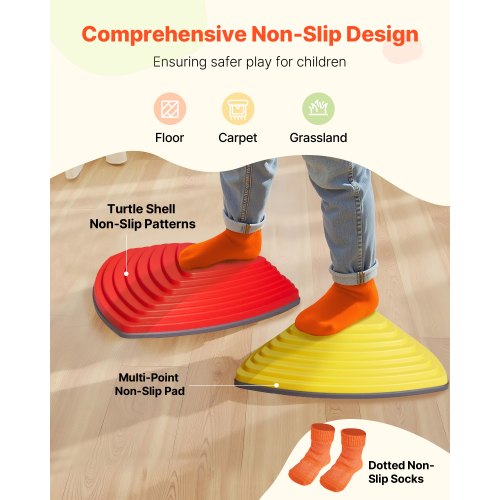 Balance Stepping Stones for Kids 12 PCS Up to 220 lbs NonSlip Toddlers