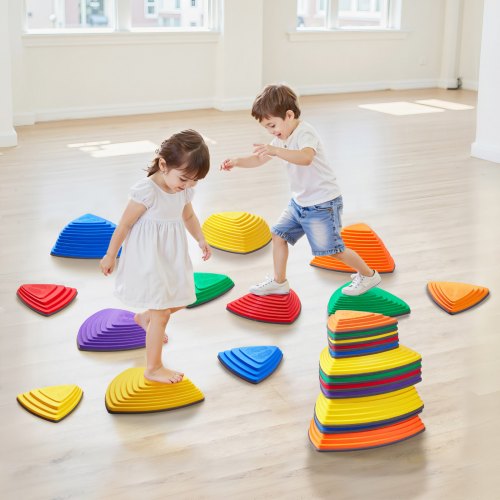 Balance Stepping Stones for Kids 12 PCS Up to 220 lbs NonSlip Toddlers