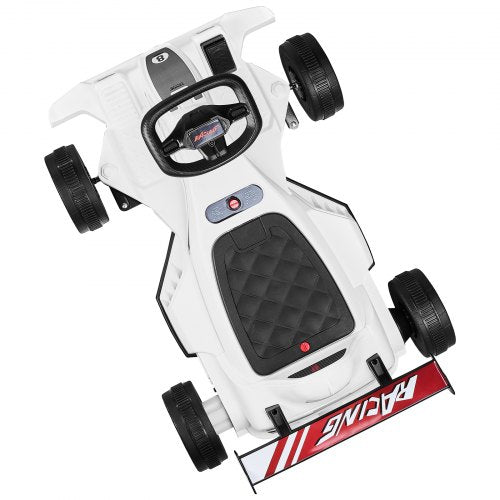 Electric Go Kart 6V 45Ah Battery Pedal Go Kart Portable Outdoor Race Toy