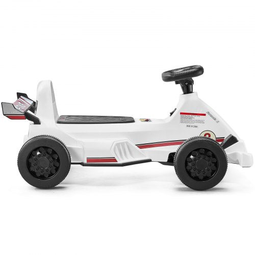 Electric Go Kart 6V 45Ah Battery Pedal Go Kart Portable Outdoor Race Toy