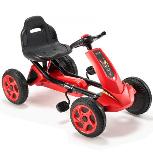 Kids Pedal Go Kart 4 Wheel OffRoad Pedal Go Cart Ride On Toy for Kids
