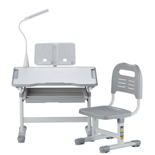 Kids Study Chair and Desk Set Study Desk and Chair for Kids with Table