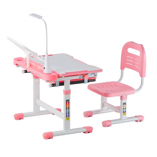 Kids Study Chair and Desk Set Study Desk and Chair for Kids with Table