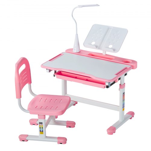 Kids Study Chair and Desk Set Study Desk and Chair for Kids with Table