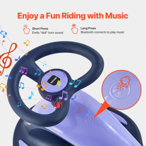 Electric Wiggle Car Load 150 lbs Rechargeable Battery 2 in 1 Swing Car
