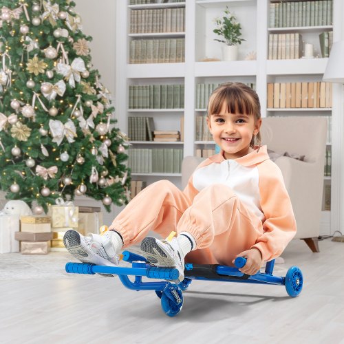 Ride on Scooter Load Capacity of 132 lbs Swing SidetoSide for Amazing