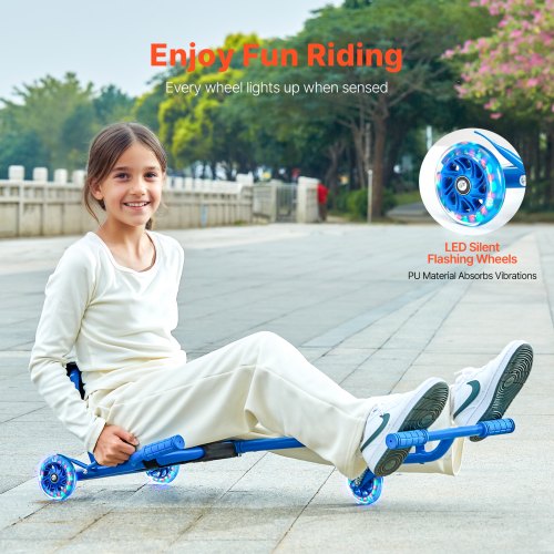 Ride on Scooter Load Capacity of 198 lbs Swing SidetoSide for Amazing