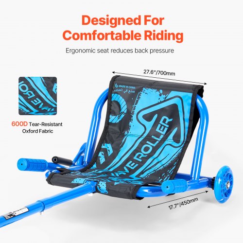 Ride on Scooter Load Capacity of 198 lbs Swing SidetoSide for Amazing