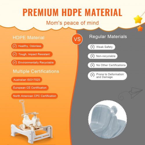 5 in 1 Rocking Horse for Toddlers 13 Years Baby Rocking Horse with Trampoline