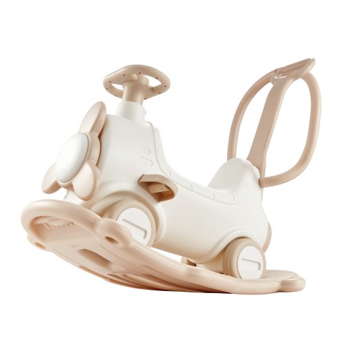 5 in 1 Rocking Horse for Toddlers 13 Years Baby Rocking Horse with Trampoline