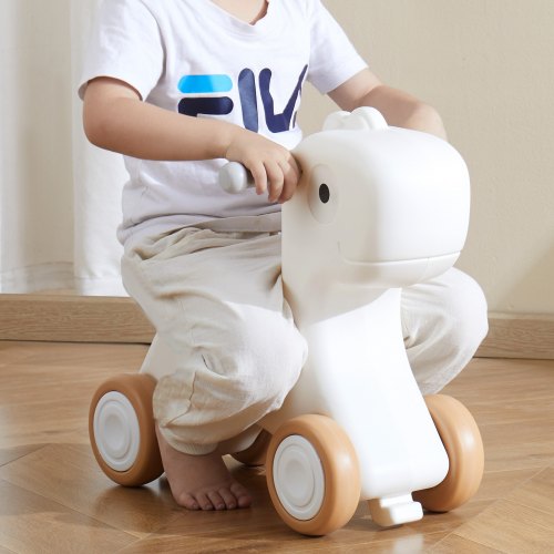 Toddler Rocking Horse 3in1 Convertible to Balance Board Equipped with 4