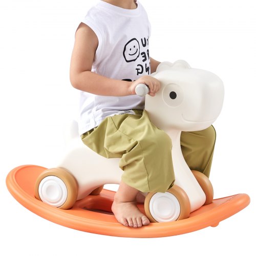 Toddler Rocking Horse 3in1 Convertible to Balance Board Equipped with 4