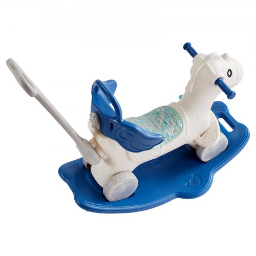 4 in 1 Rocking Horse for Toddlers 13 Years Baby Rocking Horse with Detachable