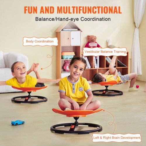 Elephant Kids Swivel Chair 220 LBS Capacity 360° Spinning Chair Autistic
