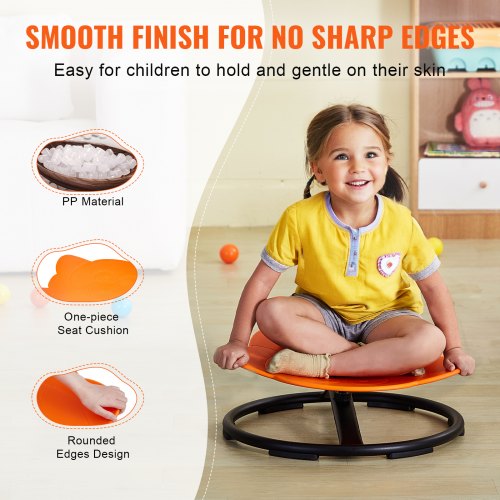Elephant Kids Swivel Chair 220 LBS Capacity 360° Spinning Chair Autistic