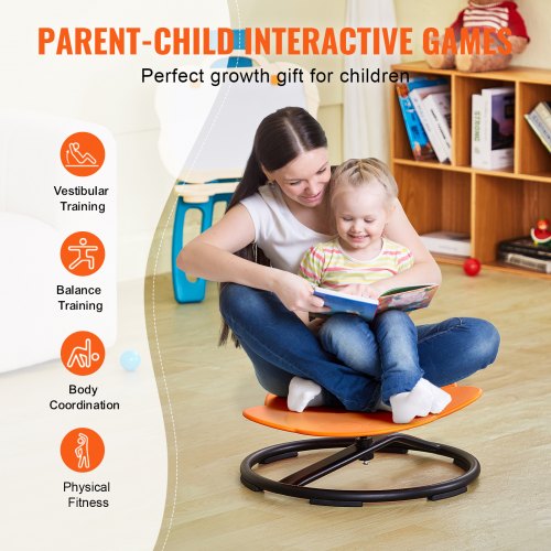 Elephant Kids Swivel Chair 220 LBS Capacity 360° Spinning Chair Autistic