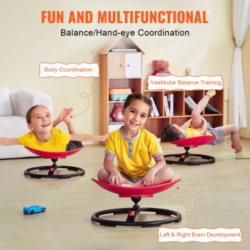 Kids Swivel Chair 220 LBS Capacity Sensory Spinning Chair Autistic Kids
