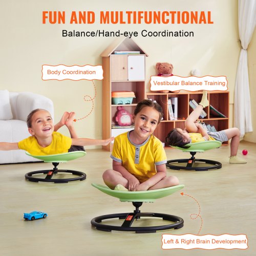 Kids Swivel Chair 220 LBS Capacity Sensory Spinning Chair Autistic Kids