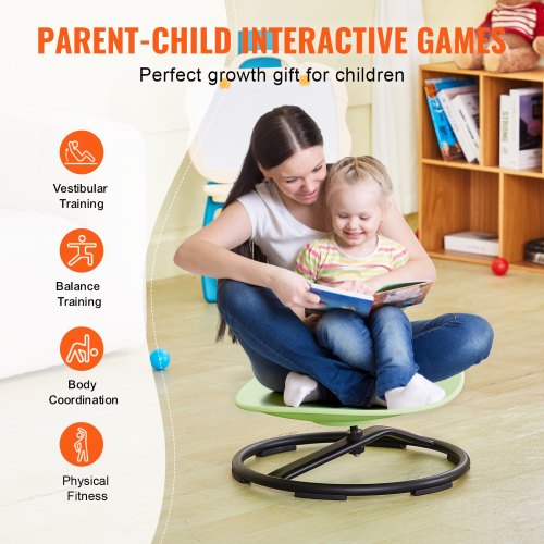 Kids Swivel Chair 220 LBS Capacity Sensory Spinning Chair Autistic Kids