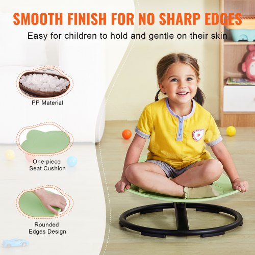 Elephant Kids Swivel Chair 220 LBS Capacity 360° Spinning Chair Autistic