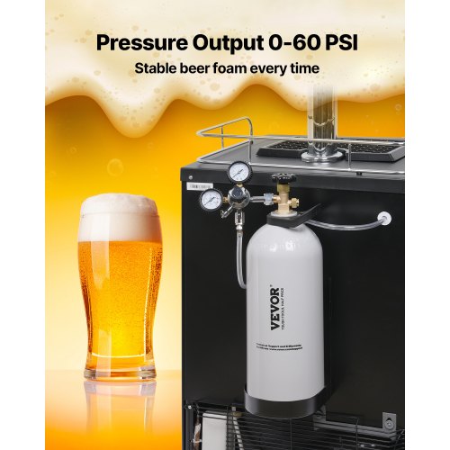 CO2 Tank 10 lbs New Aluminum Alloy Cylinder CO2 Air Tank with Light Spray