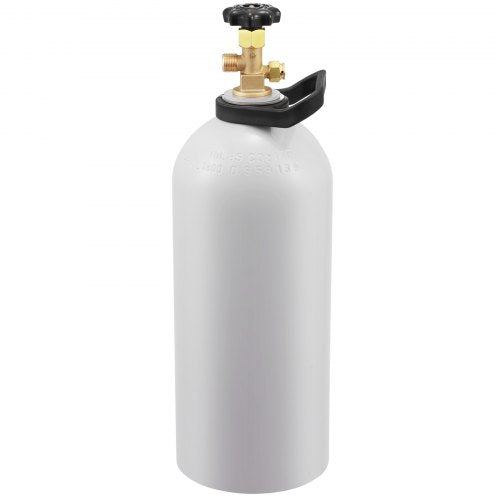 CO2 Tank 10 lbs New Aluminum Alloy Cylinder CO2 Air Tank with Light Spray