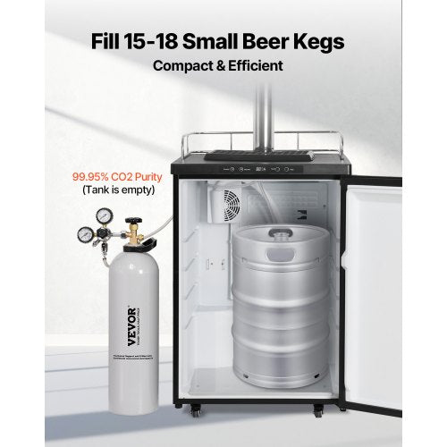 CO2 Tank 15 lbs New Aluminum Alloy Cylinder CO2 Air Tank with Light Spray