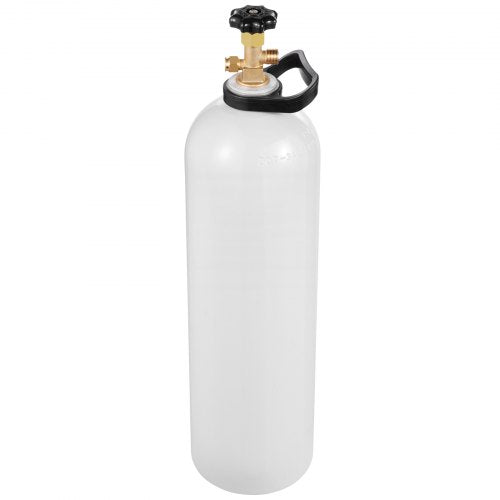 CO2 Tank 15 lbs New Aluminum Alloy Cylinder CO2 Air Tank with Light Spray