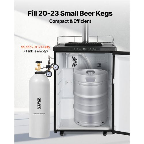 CO2 Tank 20 lbs New Aluminum Alloy Cylinder CO2 Air Tank with Light Spray