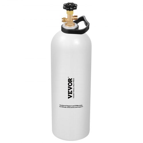 CO2 Tank 20 lbs New Aluminum Alloy Cylinder CO2 Air Tank with Light Spray