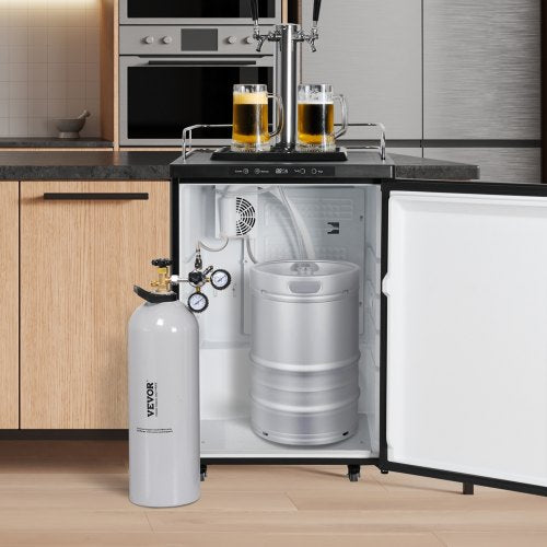 Co2 Tank 20 Lbs New Aluminum Alloy Cylinder Air With Spray Coating Cga320