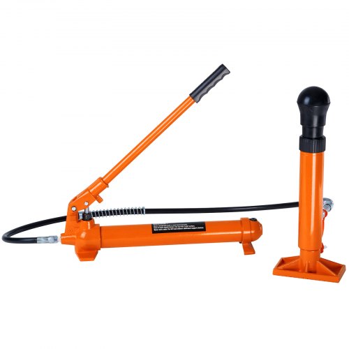 10 Ton Porta Power Kit Portable Hydraulic Jack with 46 ft1.4 m Oil Hose