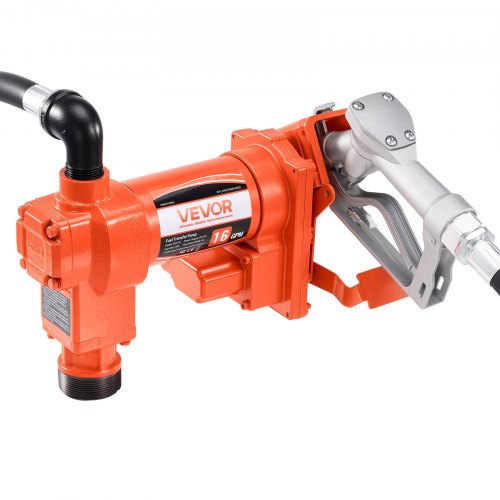Fuel Transfer Pump 12V Dc 16 Gpm 14 Hp Diesel Extractor Pumps With Manual