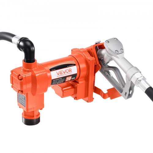 Fuel Transfer Pump 12V Dc 20 Gpm 14 Hp Diesel Extractor Pumps With Manual