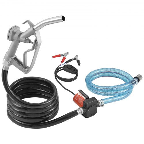 Fuel Transfer Pump 12V DC 53 GPM 110 HP Portable Electric Diesel