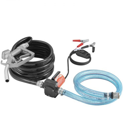 Fuel Transfer Pump 12V DC 53 GPM 110 HP Portable Electric Diesel
