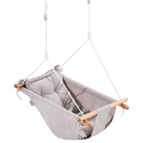 Canvas Hammock Swing 3 Modes Baby Swing 5Point Harness Indoor Outdoor – 15 L