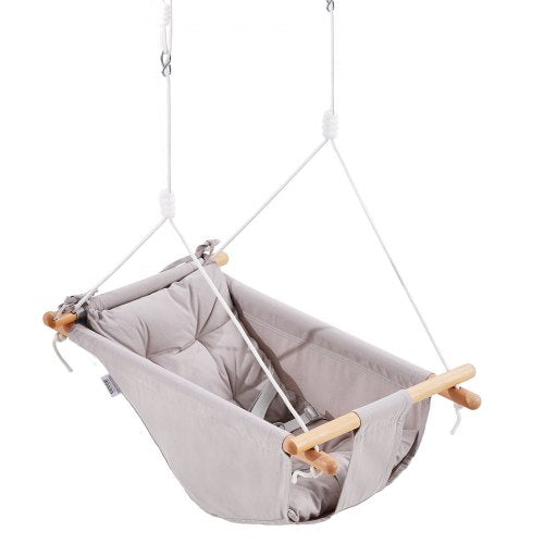 Canvas Hammock Swing 3 Modes Baby Swing 5Point Harness Indoor Outdoor – 15 L