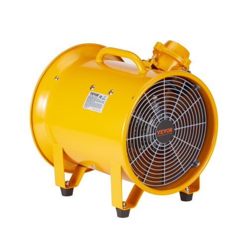 Portable Ventilator 12 Heavy Duty Cylinder Fan 550W Strong Shop Exhaust