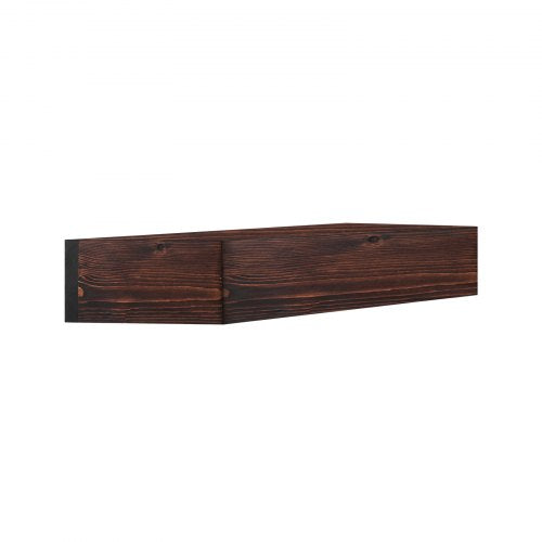 Fireplace Mantel 48 x 8 x 5 50 lbs Weight Capacity Natural Wood Mantel