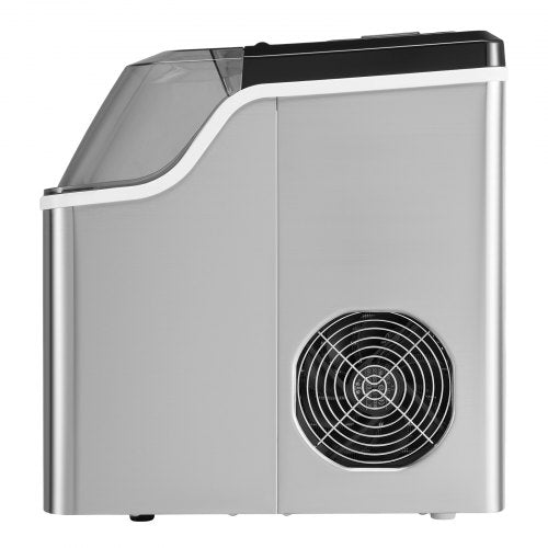 Countertop Ice Maker 24 Cubes Ready in 15 Mins 45lbs in 24Hrs