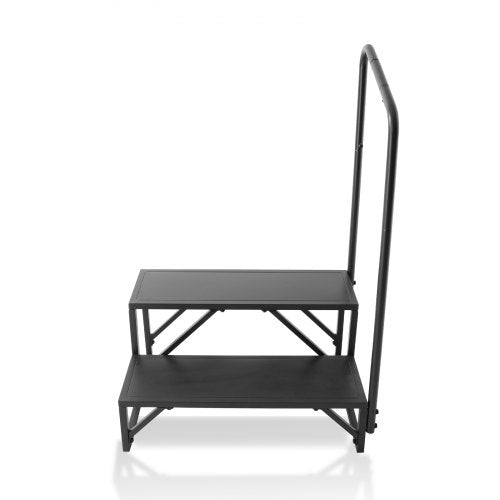 RV Steps 2Step RV Stairs 440 LBS Load Capacity Thickened Carbon Steel