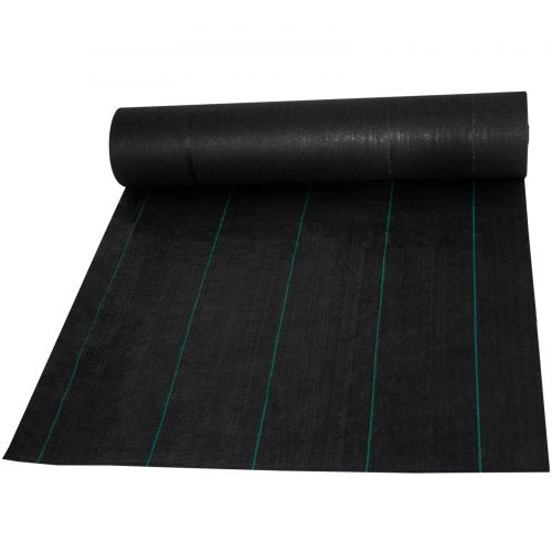 Weed Barrier Landscape Fabric 5 x 250 ft 5 Oz Premium Woven Ground Cover