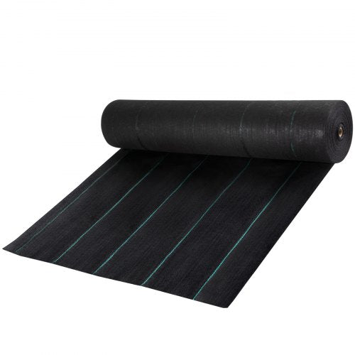 Weed Barrier Landscape Fabric 5 x 250 ft 5 Oz Premium Woven Ground Cover